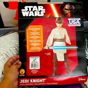 STaR WARS Jedi Knight Medium USA (8-10) Boys costume